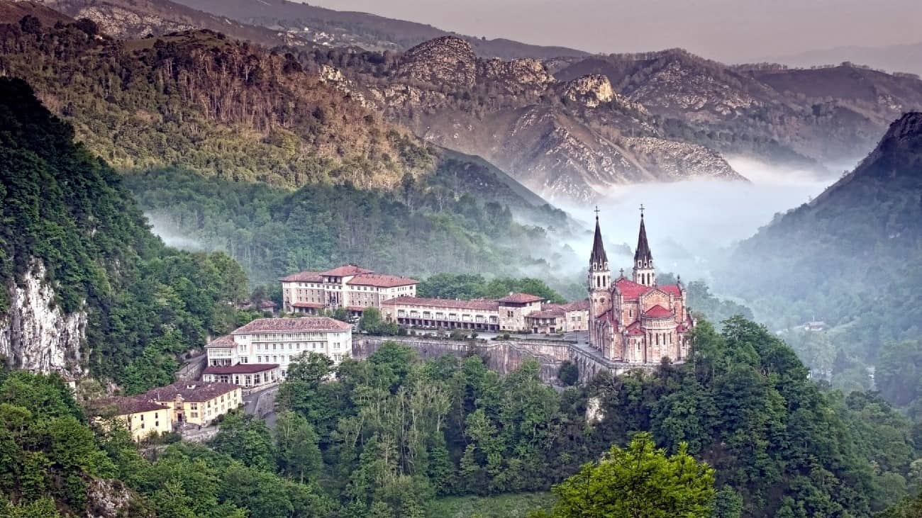 asturias covadonga mountain wedding