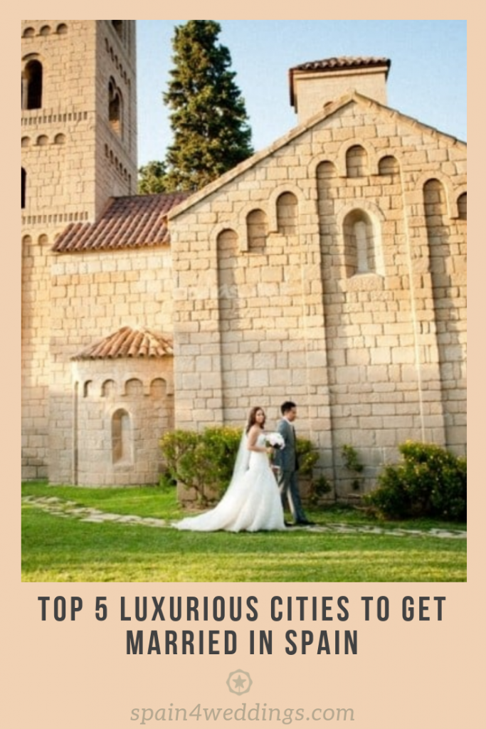 Top 5 luxurious cities to get married in Spain. Poble Espanyol, Barcelona