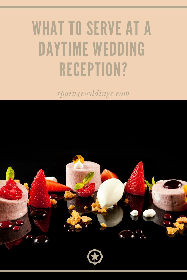 What to serve at a daytime reception