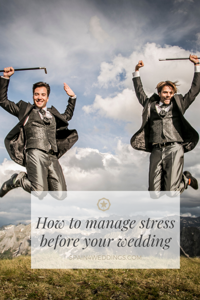 How to manage stress before your wedding