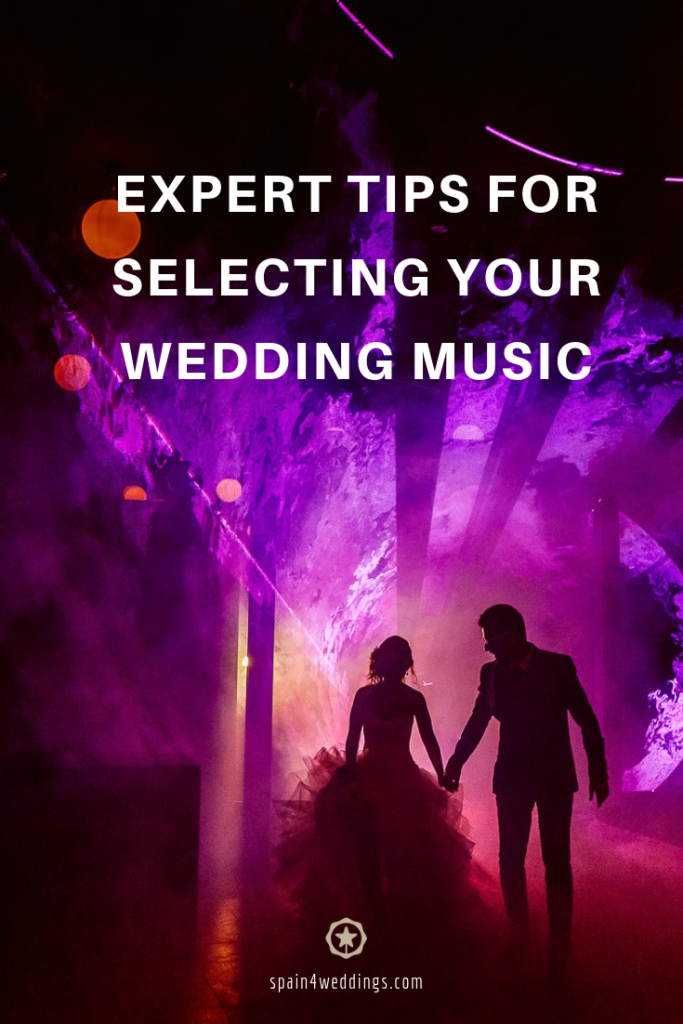 Expert tips for selecting your wedding music