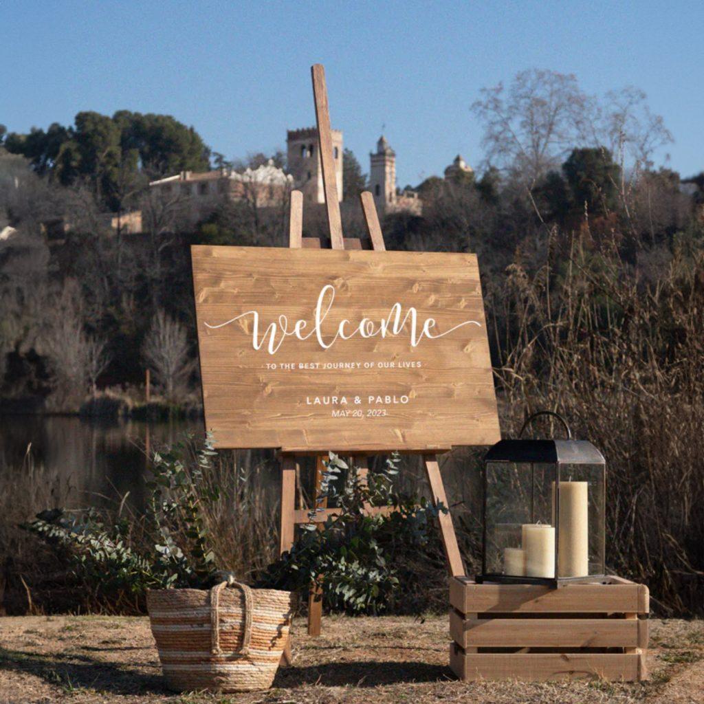 Wedding Welcome Sign