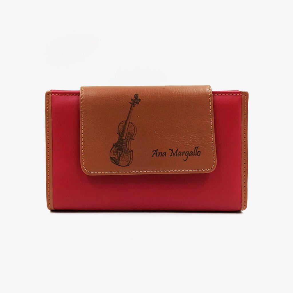 Personalized Leather Wallet for Women!