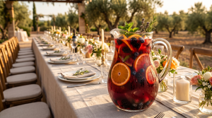 Spain4Weddings Sangria Menu Caterer, Spain4Weddings